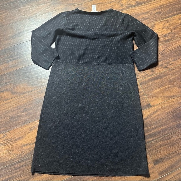 VTG Carmen Marc Valvo Sparkle Shift Dress - Picture 2 of 4